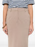 jersey midi skirt